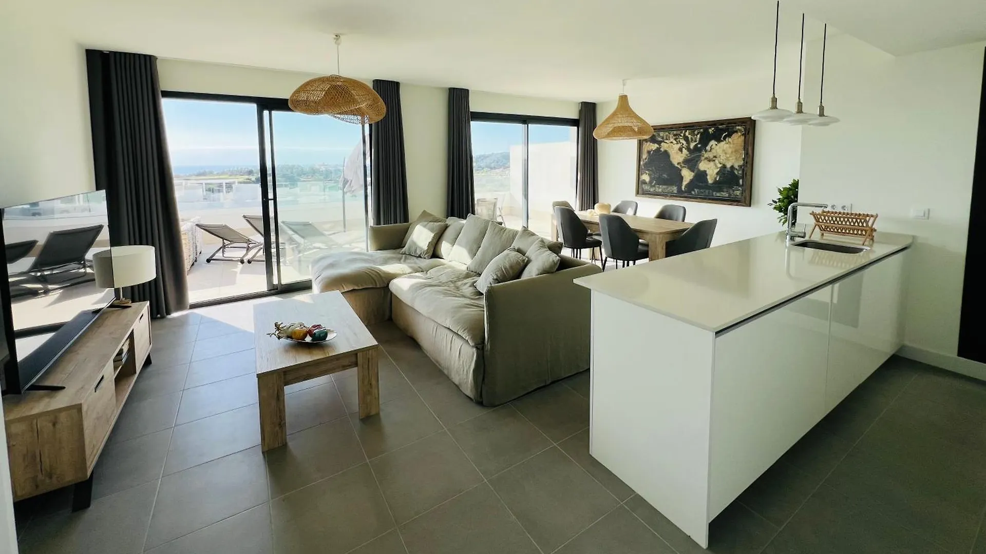 Penthouse Moderne Vue Mer Ideal Pour Sejour En Famille Las Olas Estepona